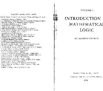 خرید و دانلود نسخه کامل کتاب Introduction to Mathematical Logic, Volume 1. Princeton Mathematical Series (Pt.1)