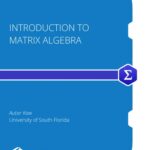 خرید و دانلود نسخه کامل کتاب Introduction to Matrix Algebra