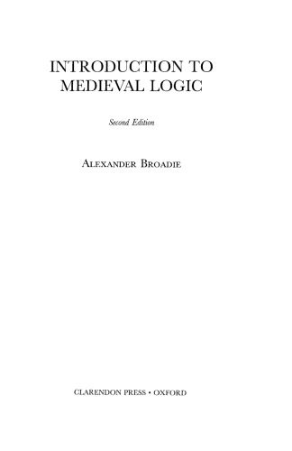خرید و دانلود نسخه کامل کتاب Introduction to Medieval Logic_68af65d23b8dd.jpeg خرید و دانلود نسخه کامل کتاب Introduction to Medieval Logic