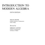 خرید و دانلود نسخه کامل کتاب Introduction to Modern Algebra