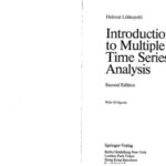 خرید و دانلود نسخه کامل کتاب Introduction to Multiple Time Series Analysis