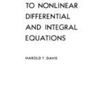 خرید و دانلود نسخه کامل کتاب Introduction to Nonlinear Differential and Integral Equations