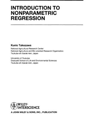 خرید و دانلود نسخه کامل کتاب Introduction to Nonparametric Regression