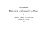 خرید و دانلود نسخه کامل کتاب Introduction to numerical continuation methods