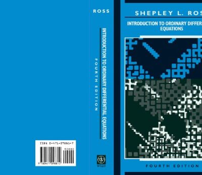 خرید و دانلود نسخه کامل کتاب Introduction to Ordinary Differential Equations, 4th Edition