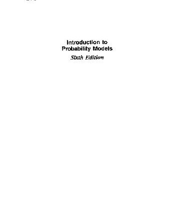 خرید و دانلود نسخه کامل کتاب Introduction to Probability Models