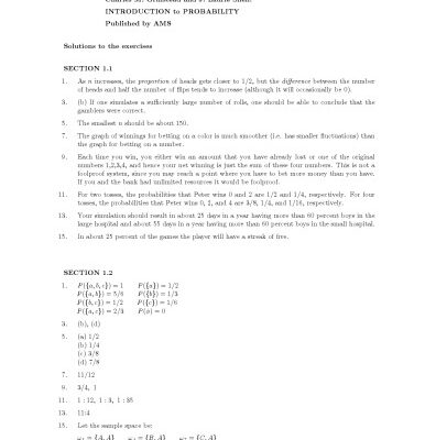 خرید و دانلود نسخه کامل کتاب Introduction to Probability – Solutions Manual