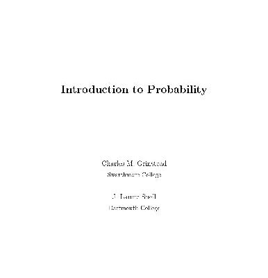 خرید و دانلود نسخه کامل کتاب Introduction to Probability