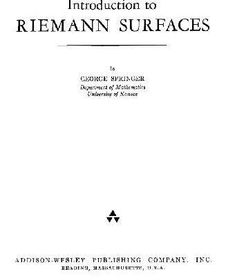 خرید و دانلود نسخه کامل کتاب Introduction to Riemann Surfaces