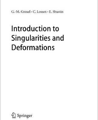 خرید و دانلود نسخه کامل کتاب Introduction to Singularities and Deformations