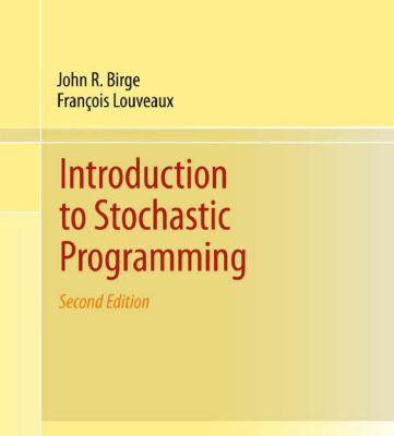 خرید و دانلود نسخه کامل کتاب Introduction to Stochastic Programming