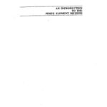 خرید و دانلود نسخه کامل کتاب Introduction to the Finite Element Method, Second Edition