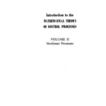 خرید و دانلود نسخه کامل کتاب Introduction to the mathematical theory of control processes