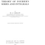 خرید و دانلود نسخه کامل کتاب Introduction to the theory of Fourier’s series and integrals
