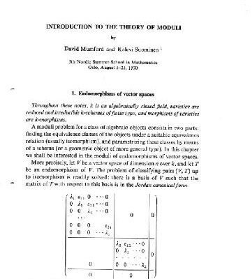 خرید و دانلود نسخه کامل کتاب Introduction to the theory of moduli