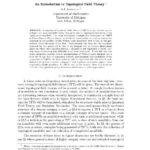خرید و دانلود نسخه کامل کتاب Introduction to topological quantum field theory