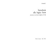 خرید و دانلود نسخه کامل کتاب Introduzione alla Logica Formale