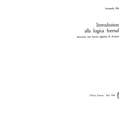 خرید و دانلود نسخه کامل کتاب Introduzione alla Logica Formale