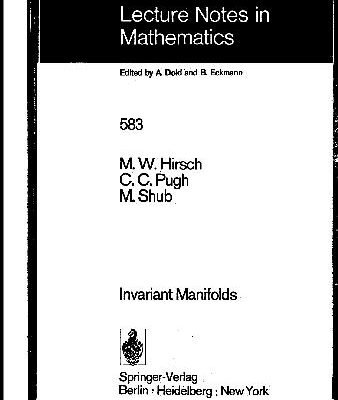خرید و دانلود نسخه کامل کتاب Invariant Manifolds