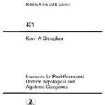 خرید و دانلود نسخه کامل کتاب Invariants for Real-Generated Uniform Topological and Algebraic Categories