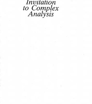 خرید و دانلود نسخه کامل کتاب Invitation to Complex Analysis