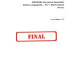 خرید و دانلود نسخه کامل کتاب ISO IEC 9075-1:1999, Information technology – Database languages – SQL – Part 1: Framework (SQL Framework)