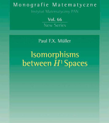 خرید و دانلود نسخه کامل کتاب Isomorphisms between H1 Spaces