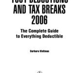 خرید و دانلود نسخه کامل کتاب J.K. Lasser’s 1001 Deductions and Tax Breaks 2006: The Complete Guide to Everything Deductible (J.K. Lasser)