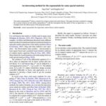 خرید و دانلود نسخه کامل کتاب Jing Chena, Hongfen Zoub ‘An interesting method for the exponentials for some special matrices’