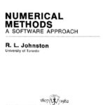 خرید و دانلود نسخه کامل کتاب Johnston Numerical Methods – a Software Approach