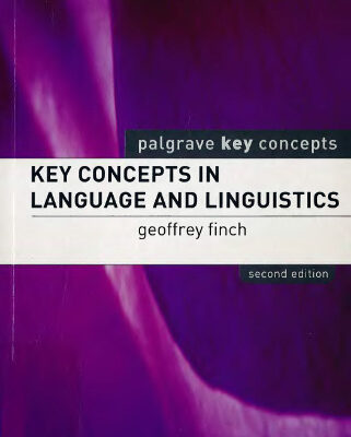 خرید و دانلود نسخه کامل کتاب Key Concepts in Language and Linguistics: Second Edition