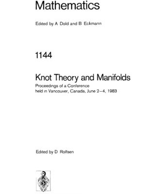 خرید و دانلود نسخه کامل کتاب Knot Theory and Manifolds