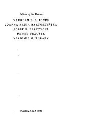 خرید و دانلود نسخه کامل کتاب Knot Theory (Polish Academy of Sciences; Institute of Mathematics: Banach Center Publications, Volume 42)