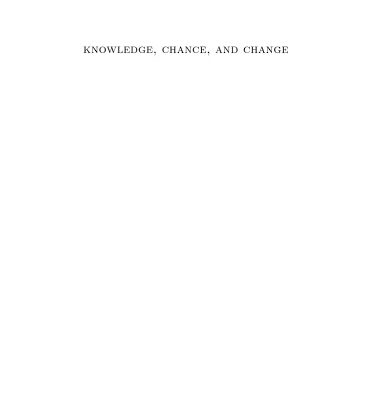 خرید و دانلود نسخه کامل کتاب Knowledge, chance, and change [PhD Thesis]