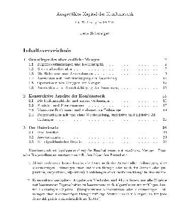 خرید و دانلود نسخه کامل کتاب Kombinatorik 001