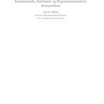 خرید و دانلود نسخه کامل کتاب Kombinatorik, Partitioner og Repræsentationsteori Kompendium