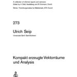 خرید و دانلود نسخه کامل کتاب Kompakt erzeugte Vektorräume und Analysis