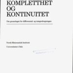 خرید و دانلود نسخه کامل کتاب Kompletthet og kontinuitet : om grunnlaget for differensial- og integralregningen