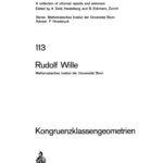 خرید و دانلود نسخه کامل کتاب Kongruenzklassengeometrien