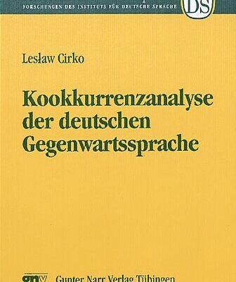 خرید و دانلود نسخه کامل کتاب Kookkurrenzanalyse der deutschen Gegenwartssprache