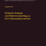 خرید و دانلود نسخه کامل کتاب Kritische Analyse und Reformvorschlag zu Art. II Genozidkonvention