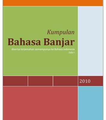 خرید و دانلود نسخه کامل کتاب Kumpulan Bahasa Banjar disertai terjemahan semampunya ke Bahasa Indonesia