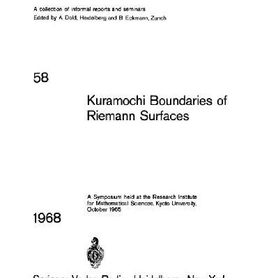 خرید و دانلود نسخه کامل کتاب Kuramochi Boundaries of Riemann Surfaces