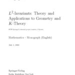 خرید و دانلود نسخه کامل کتاب L2-invariants: Theory and applications to geometry and K-theory
