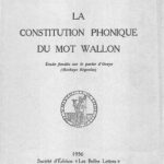 خرید و دانلود نسخه کامل کتاب La constitution phonique du mot wallon; et́ude fondée sur le parler d’Orege