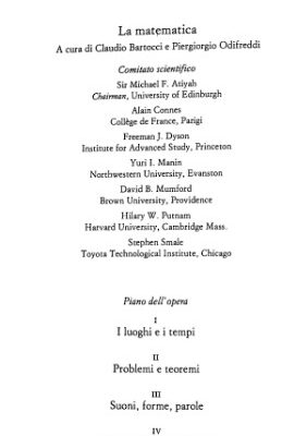 خرید و دانلود نسخه کامل کتاب La matematica: Volume primo: I luoghi e i tempi