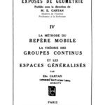 خرید و دانلود نسخه کامل کتاب La méthode du repère mobile, la théorie des groupes continus et les espaces généralisés