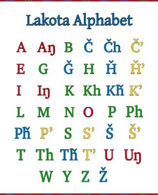 خرید و دانلود نسخه کامل کتاب Lakota Alphabet