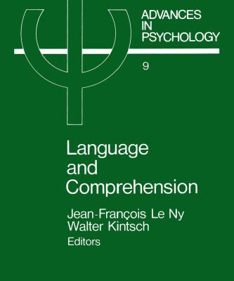 خرید و دانلود نسخه کامل کتاب Language and Comprehension