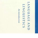 خرید و دانلود نسخه کامل کتاب Language and Linguistics: An Introduction
